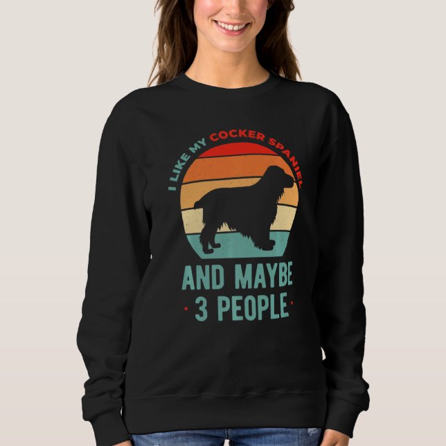 Camiseta Cocker Spaniel Dog Pup (Frente)