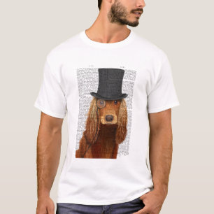 Camiseta Cocker Spaniel, Formal Hound e Hat