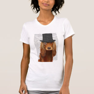 Camiseta Cocker Spaniel, Formal Hound e Hat