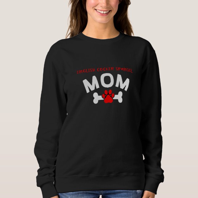 Camiseta Cocker Spaniel Inglês Mãe Dona Cocker Cachorro  Ca (Frente)