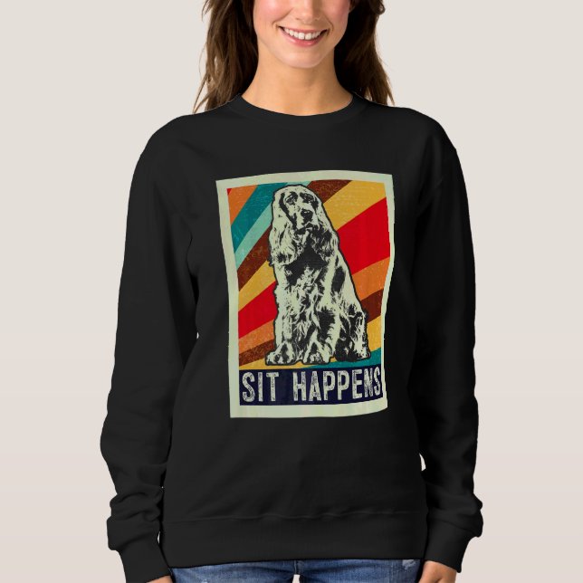 Camiseta Cocker Spaniel Inglês Raça de Cão (Frente)