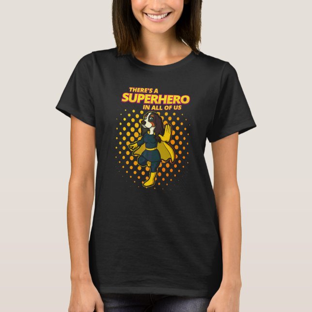 Camiseta Cocker Spaniel Inglês Raça de Cão  22 (Frente)