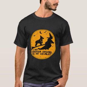 Camiseta Cocker Spaniel   Meu Cocker Spaniel É Meu Co-Pilo