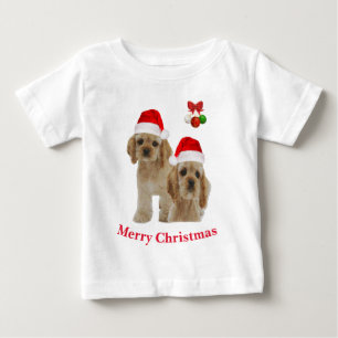 Camiseta Cocker spaniel Natal