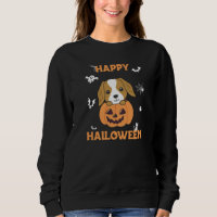 Cocker Spaniel Pumpkin Cute Dogs Feliz Halloween
