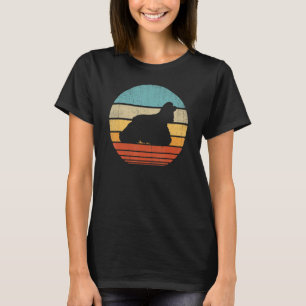 Camiseta Cocker Spaniel Retro Vintage 60s 70s Cão Sunset Lo
