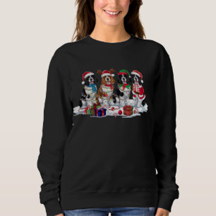 Camiseta Cocker Spaniel Santa que chora no Natal