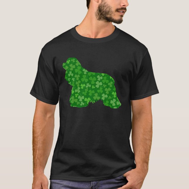 Camiseta Cocker Spaniel St Patricku2019s Day American Cocke (Frente)