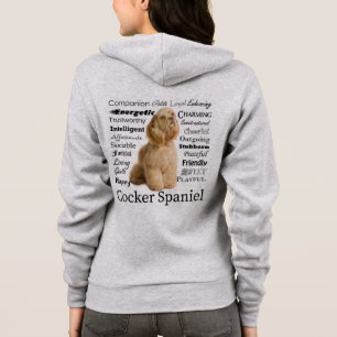 Camiseta Cocker Spaniel Traça Hoodie