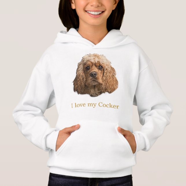 Camiseta cocker spaniels (Frente)