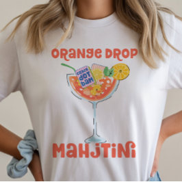 Camiseta Cocktail Mahjong de Martini Orange Drop