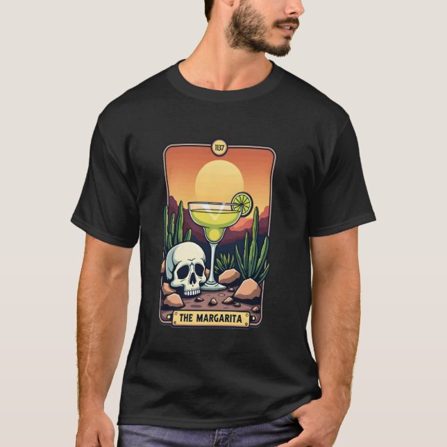 Camiseta Cocktail Mexicano do Cinco De Mayo A Margarida Tar (Frente)