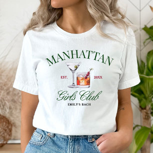 Camiseta Cocktails clássicos Green & Red Girl's Club
