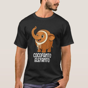 Camiseta Cocofanto Elefanto Italiano Brainrot Meme Engraçad
