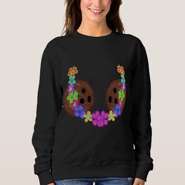 Camiseta Coconut Bikini Brassiere Bra Flower Chain Hawa (Frente)