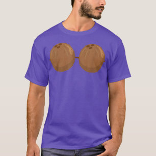 Camiseta Coconut Bra Funny Bra Tropical Bra Halloween Hawai