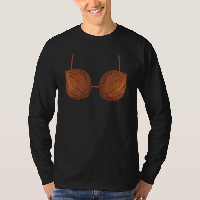 Camiseta Coconut Summer Coconuuts Bra Halloween Summer (Frente)