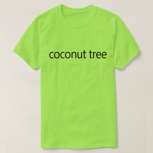 Camiseta Coconut Tree Kamala Harris Cotação 2024 (Frente do Design)