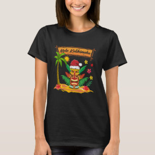 Camiseta Coconut Trees Mele Kalikimaka Funny Hawaiian Chris