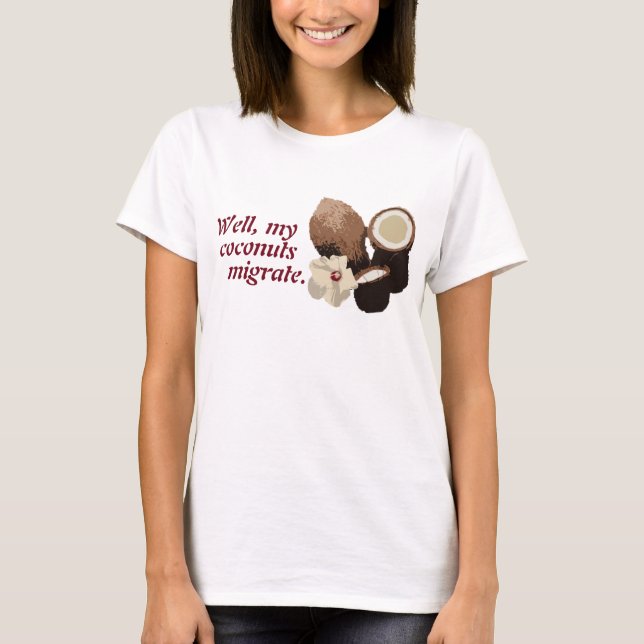 Camiseta Cocos mais migratórios (Frente)