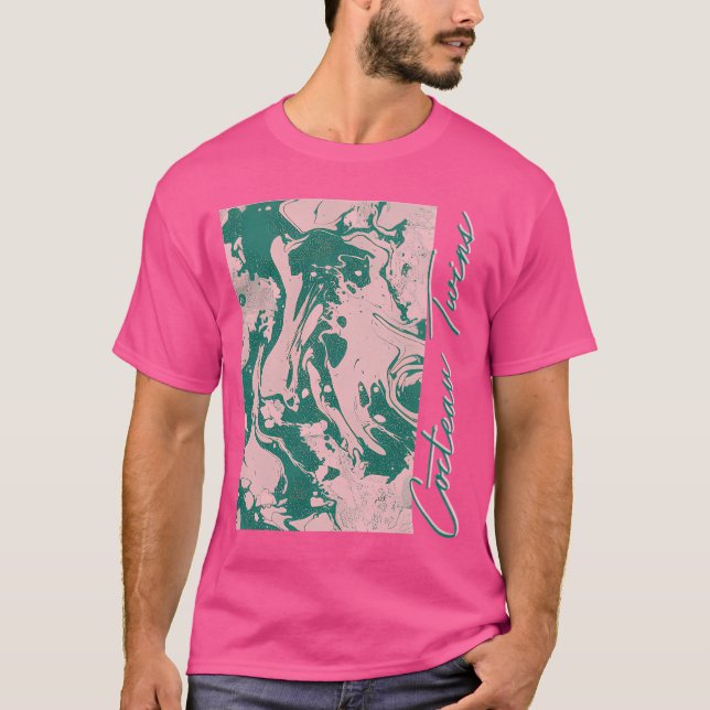 Camiseta Cocteau Twins 80S Design estampados (Frente)