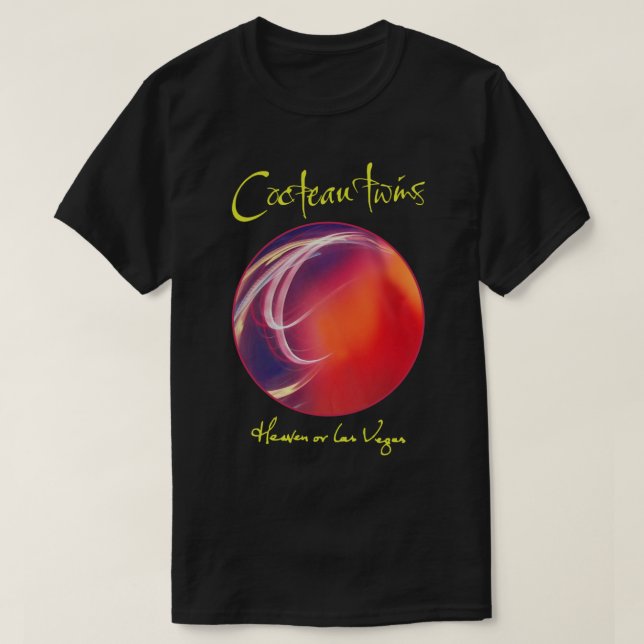 Camiseta Cocteau Twins Heaven ou Las Vegas Essencial T-Shir (Frente do Design)