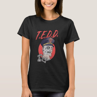 Camiseta COD T.E.D.D. Zombie Mode Busdriver Retro Logo Vide