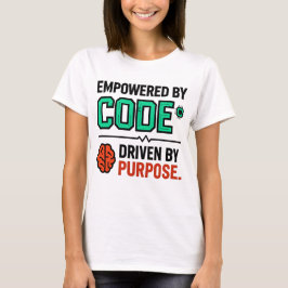 Camiseta Code With Purpose