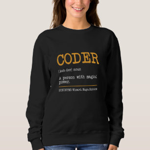 Camiseta Coder Definition Tech Support Coder Funny Program