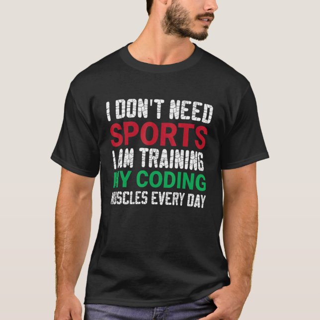 Camiseta Codificação de programação do programador (Frente)
