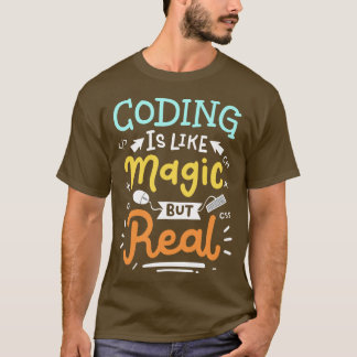 Camiseta Codificação do Codificador de Programação