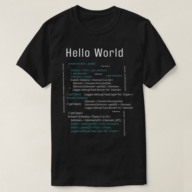 Camiseta Codificação do desenvolvedor de software da Comput (Frente do Design)