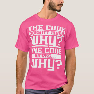 Camiseta Codificação do programador do computador
