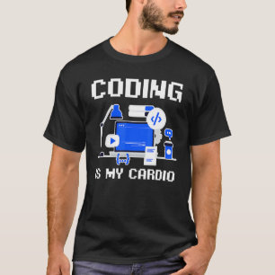 Camiseta Codificação do programador do desenvolvedor de sof