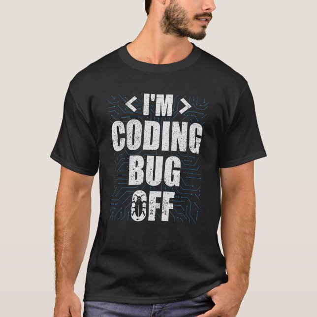 Camiseta Codificação é o ponto de codificação do meu progra (Frente)