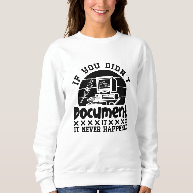 Camiseta Codificação ICD Código médico se você não document (Frente)