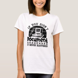 Camiseta Codificação ICD Código médico se você não document
