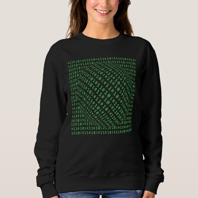 Camiseta Codificação Nativa da Esfera Binária Programação d (Frente)
