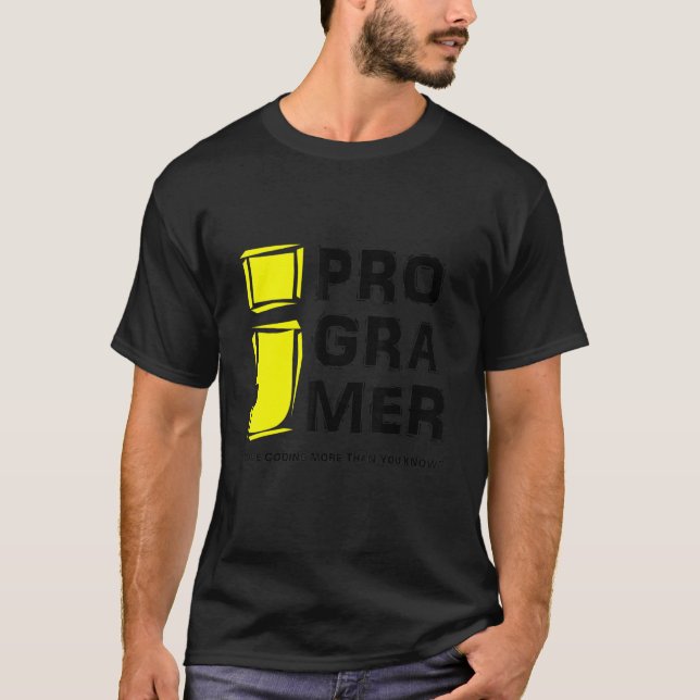 Camiseta Codificação Programador de Computador Adoro Codifi (Frente)