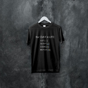 Camiseta Codificação T Camisa, Pithura Engraçada