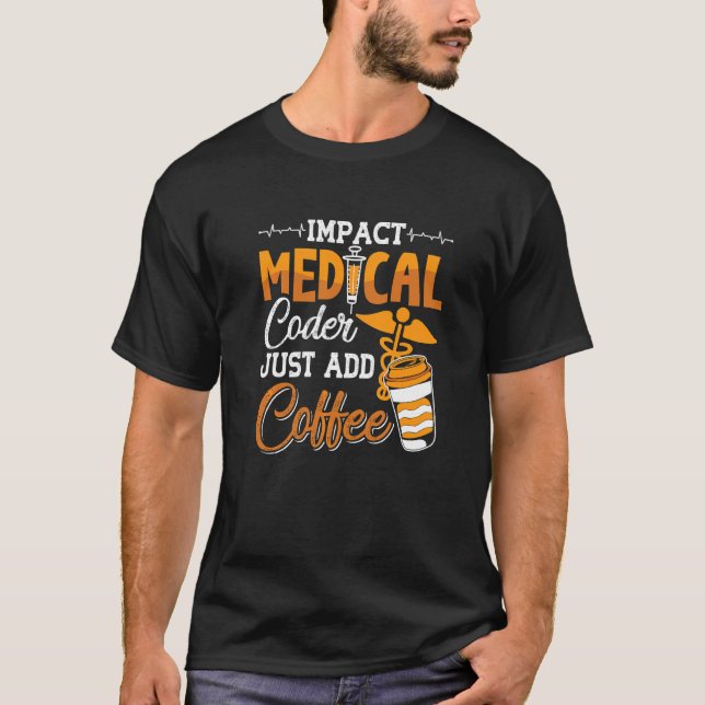 Camiseta Codificador Assistente de Codificação Programador  (Frente)