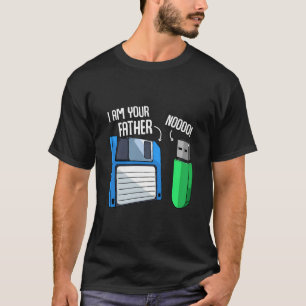 Camiseta Codificador de disquete Geek de engenharia de comp