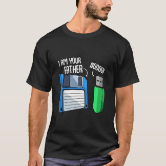 Camiseta Codificador de disquete Geek de engenharia de comp