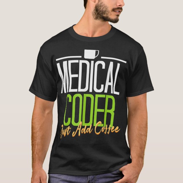 Camiseta Codificador de Medicina Codificador de Medicina Ad (Frente)