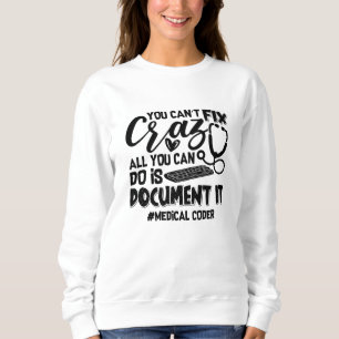 Camiseta Codificador médico de codificação ICD Você não con