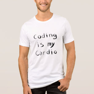 Camiseta Codificar é o meu Codificador de Programas Cardio