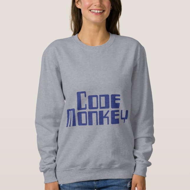Camiseta Codifique o macaco (Frente)
