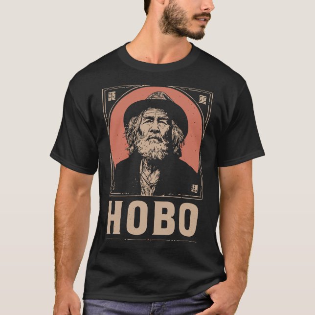 Camiseta Código Antigo: Espírito Hobo (Frente)