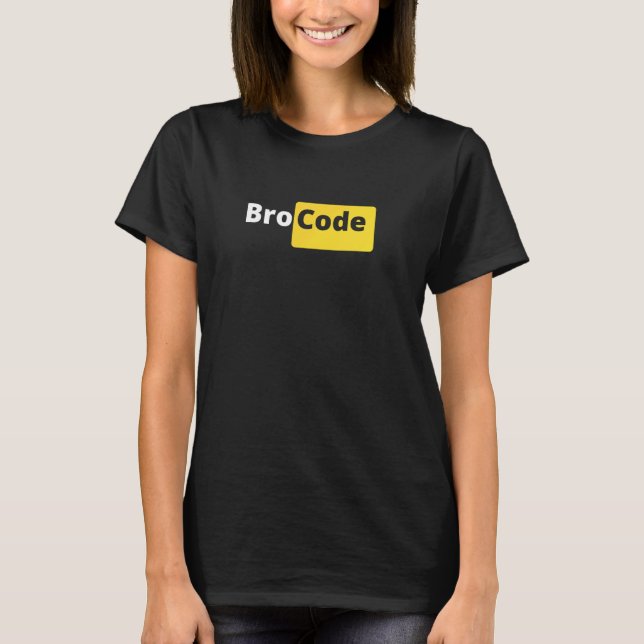 Camiseta Código Bro (Frente)