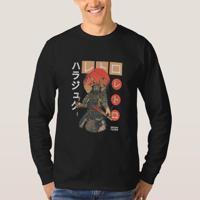 Camiseta código bushido guerreiro samurai espadachins japon (Frente)